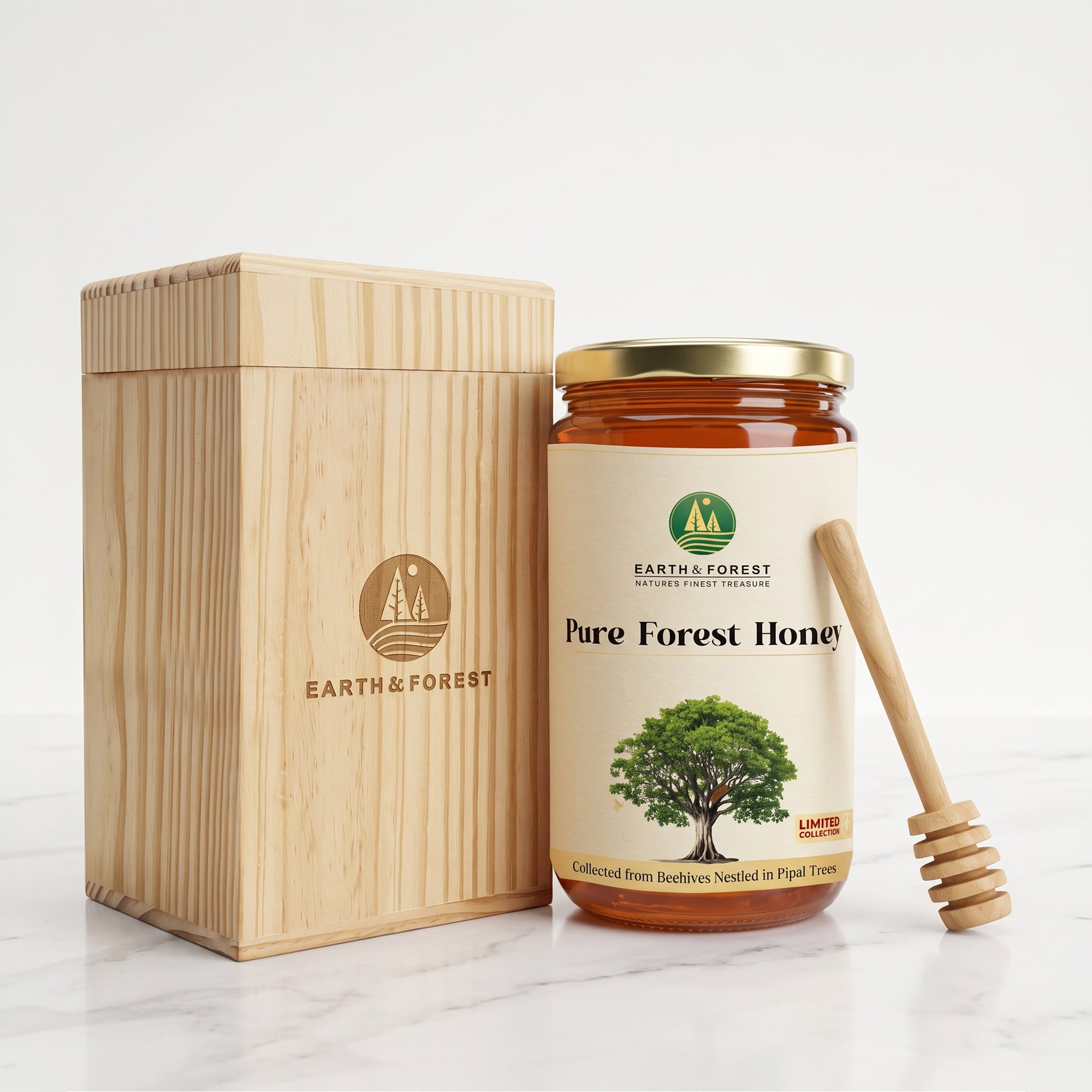 Earth & Forest | Pure Forest Honey | Pipal Forests