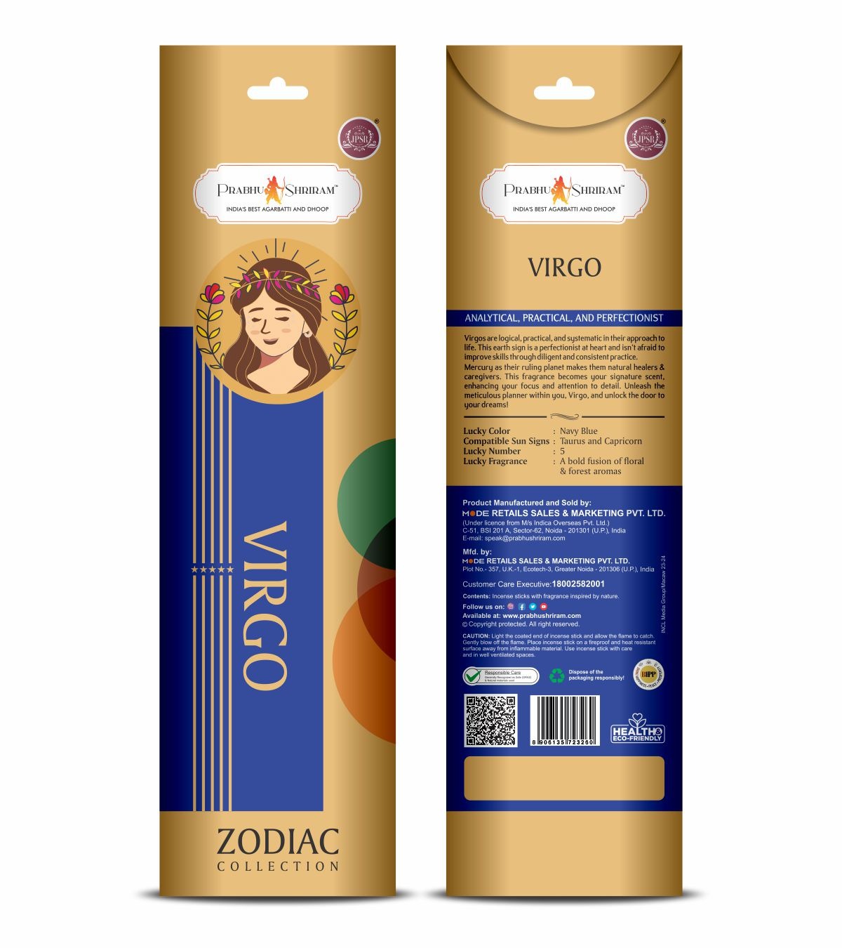 JPSR Prabhu Shriram Zodiac Collection-Virgo