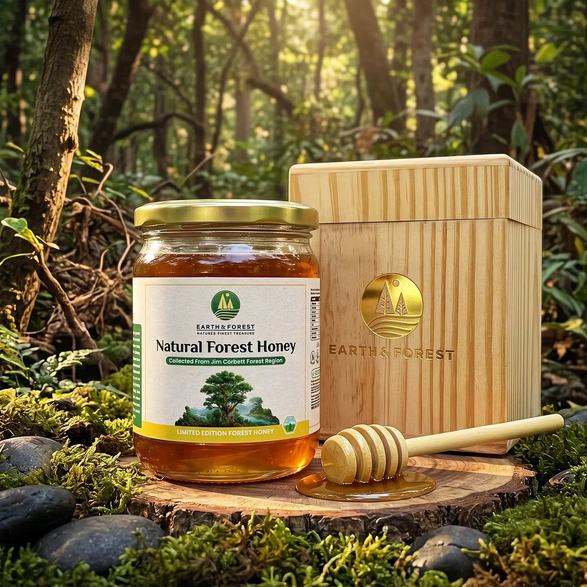 Earth & Forest | Natural Forest Honey | Jim Corbett Forests