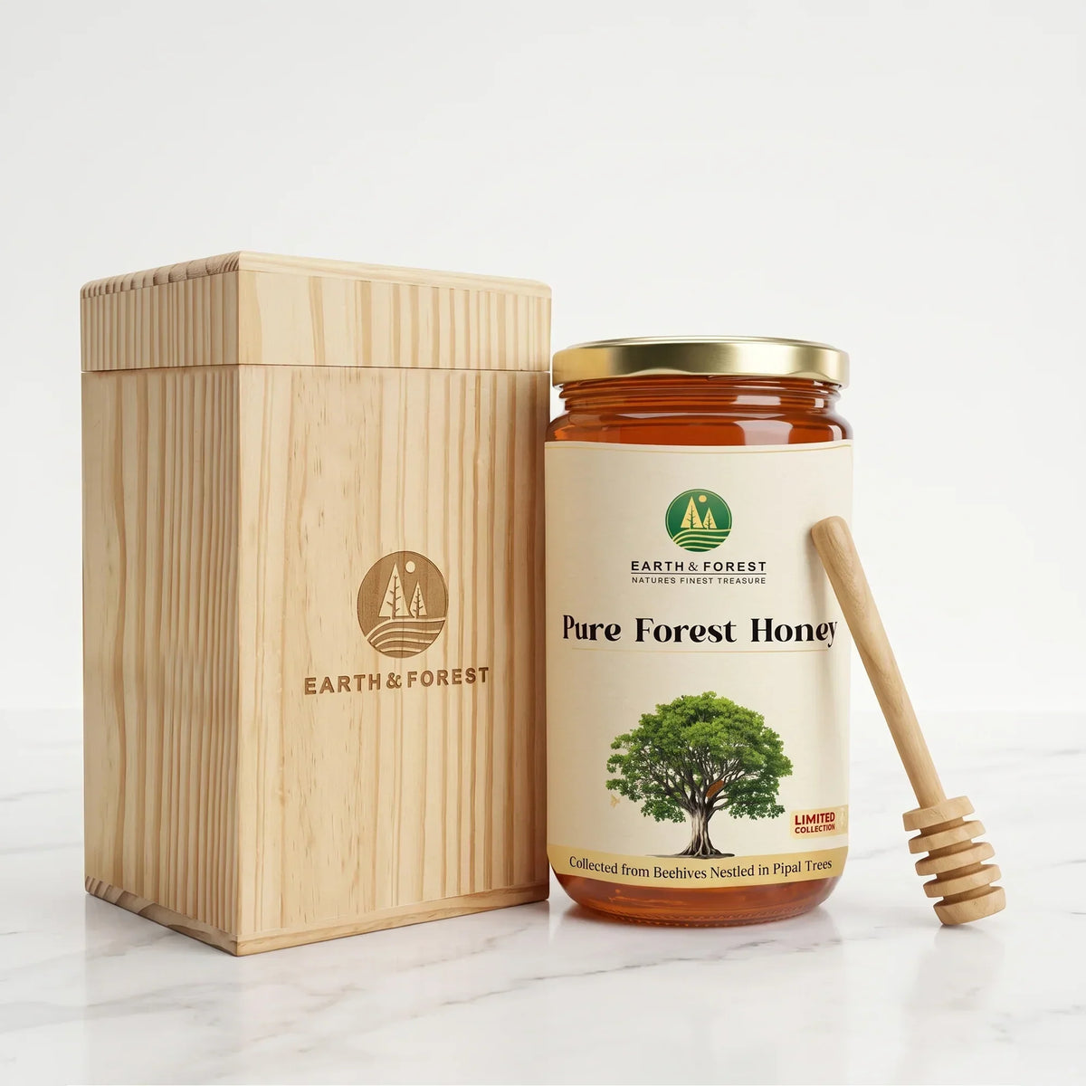 Earth & Forest | Pure Forest Honey | Pipal Forests