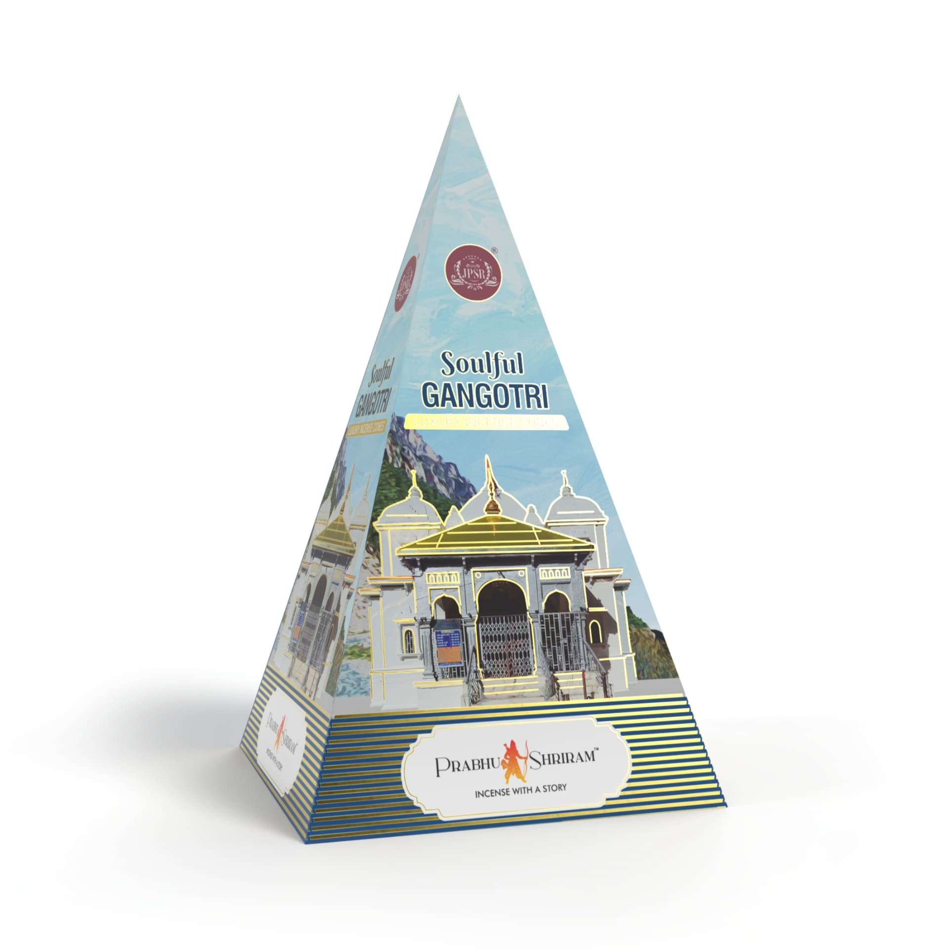 JPSR Prabhu Shriram Gangotri Pyramid Luxury Incense Cones