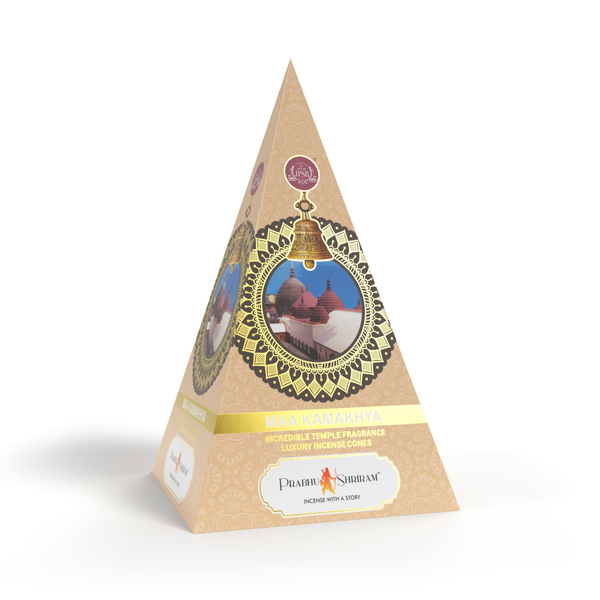 JPSR Prabhu Shriram Maa Kamakhya Pyramid Luxury Incense Cone