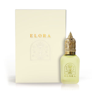 Elora Qala 30ml Luxury Skin Perfume - Product Mockup with Box