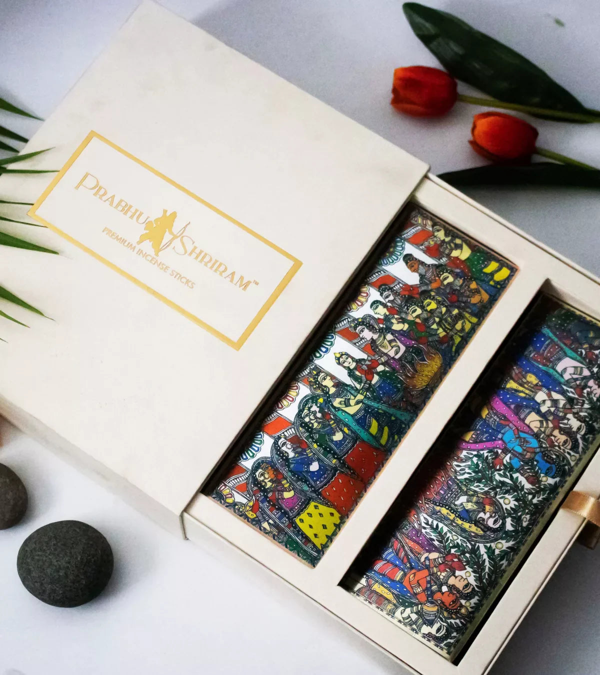 JPSR Prabhu Shriram Divine Shripad Ramayana Luxury Incense Stick Gift Box – Pack of 10