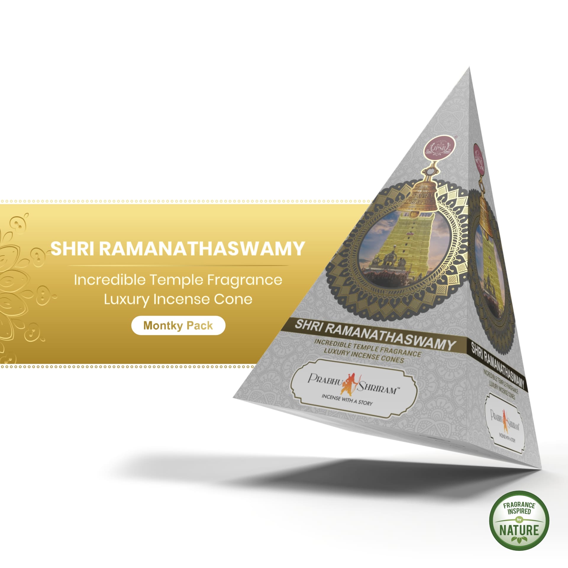 JPSR Prabhu Shriram Ramanathaswamy Luxury Incense Cone