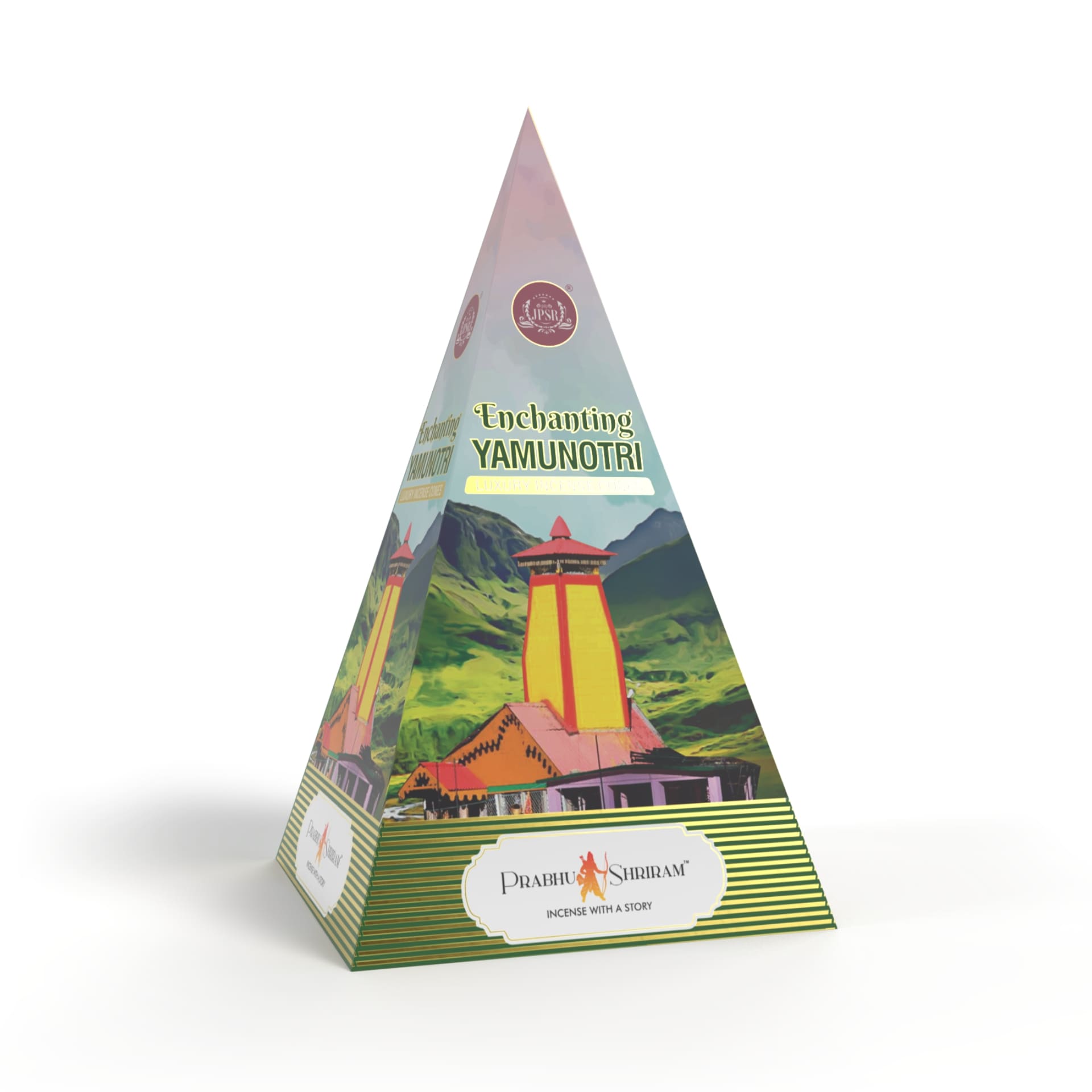 JPSR Prabhu Shriram Yamunotri Pyramid Luxury Incense Cones
