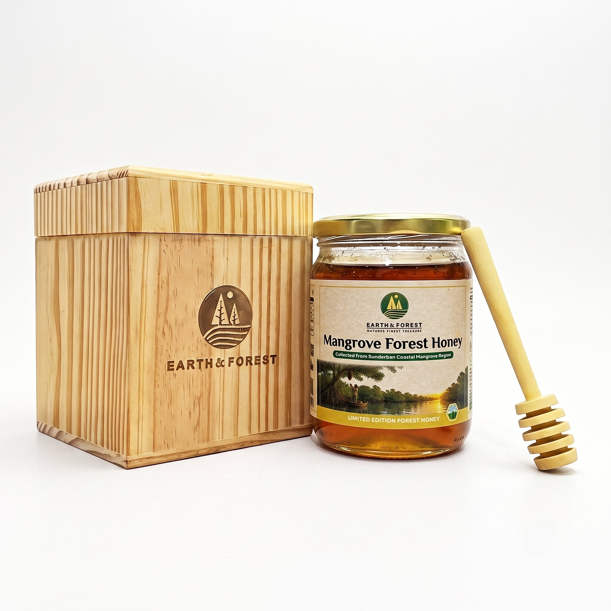 Earth & Forest | Mangrove Forest Honey | Sundarbans Mangrove Forests