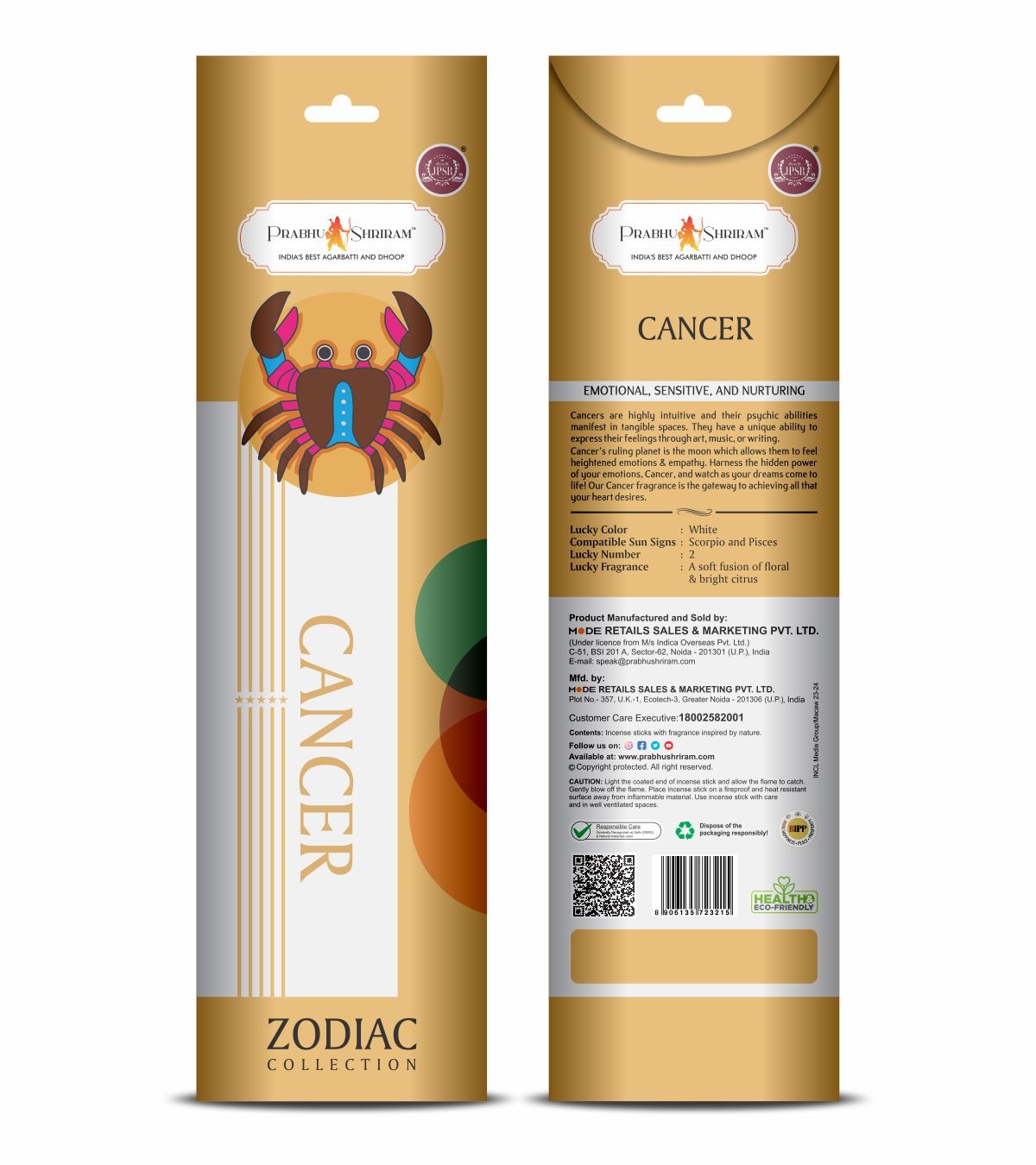 JPSR Prabhu Shriram Zodiac Collection-Cancer