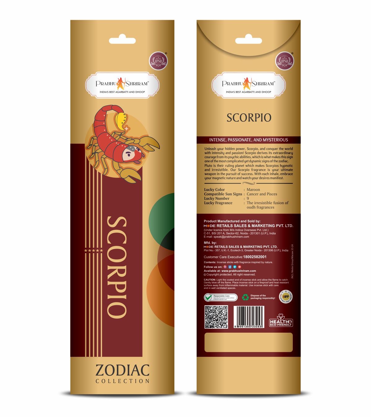 JPSR Prabhu Shriram Zodiac Collection-Scorpio