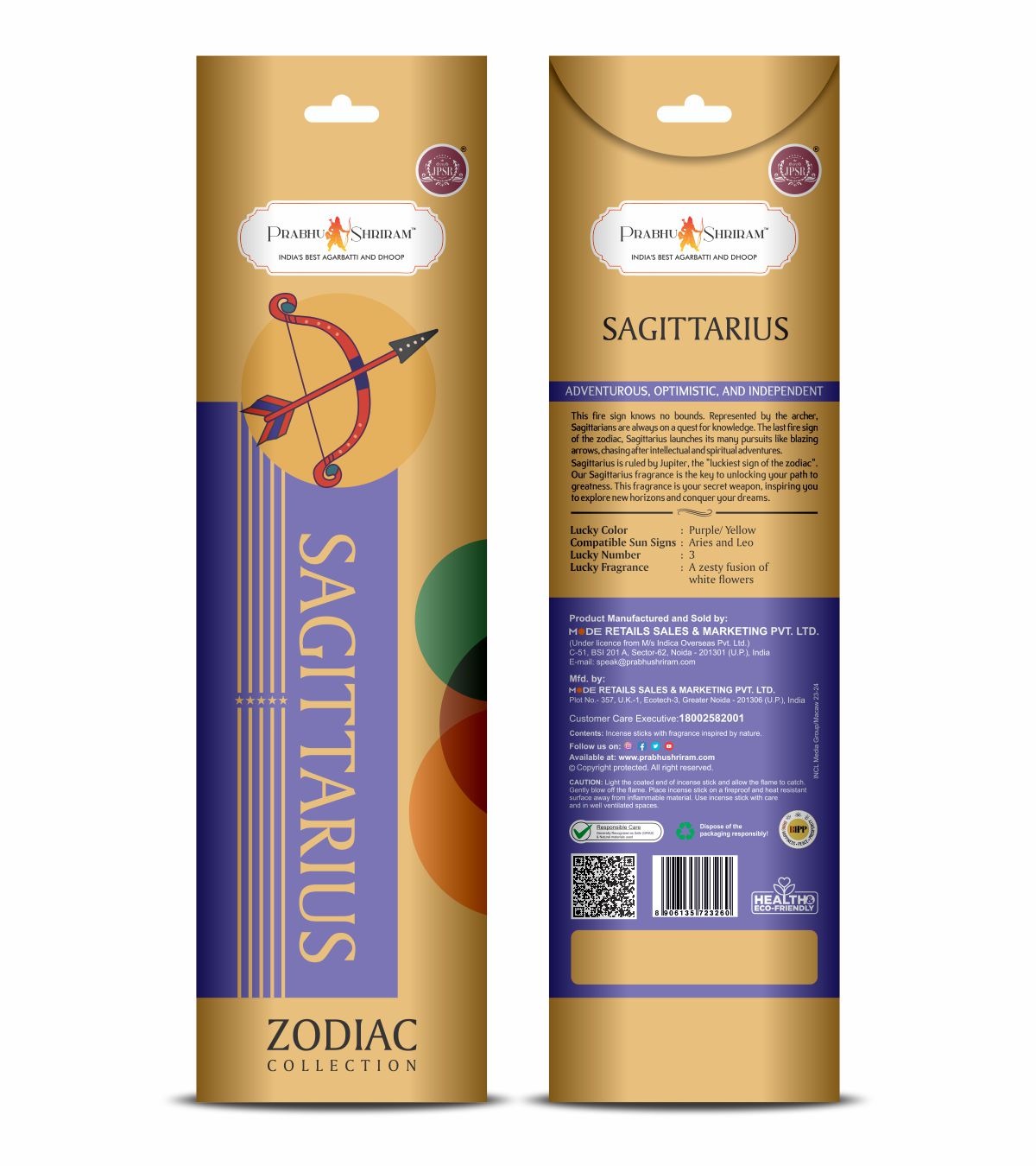 JPSR Prabhu Shriram Zodiac Collection-Sagittarius