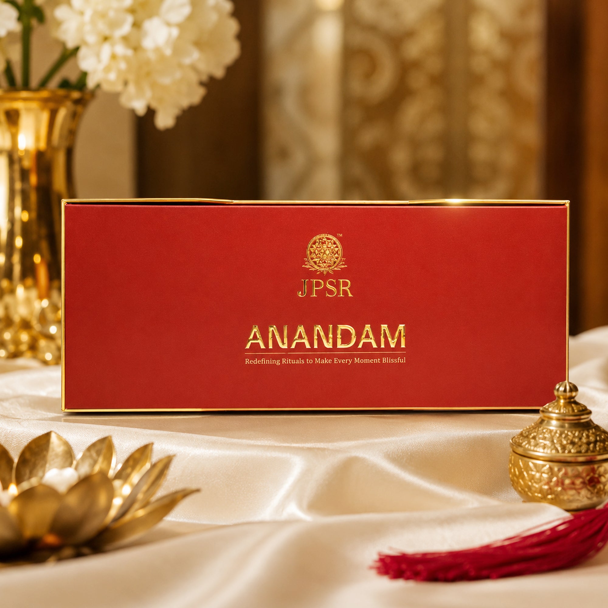 JPSR Anandam Ritual Box for Home, Gifting, Festivals, Celebrations & New Beginnings