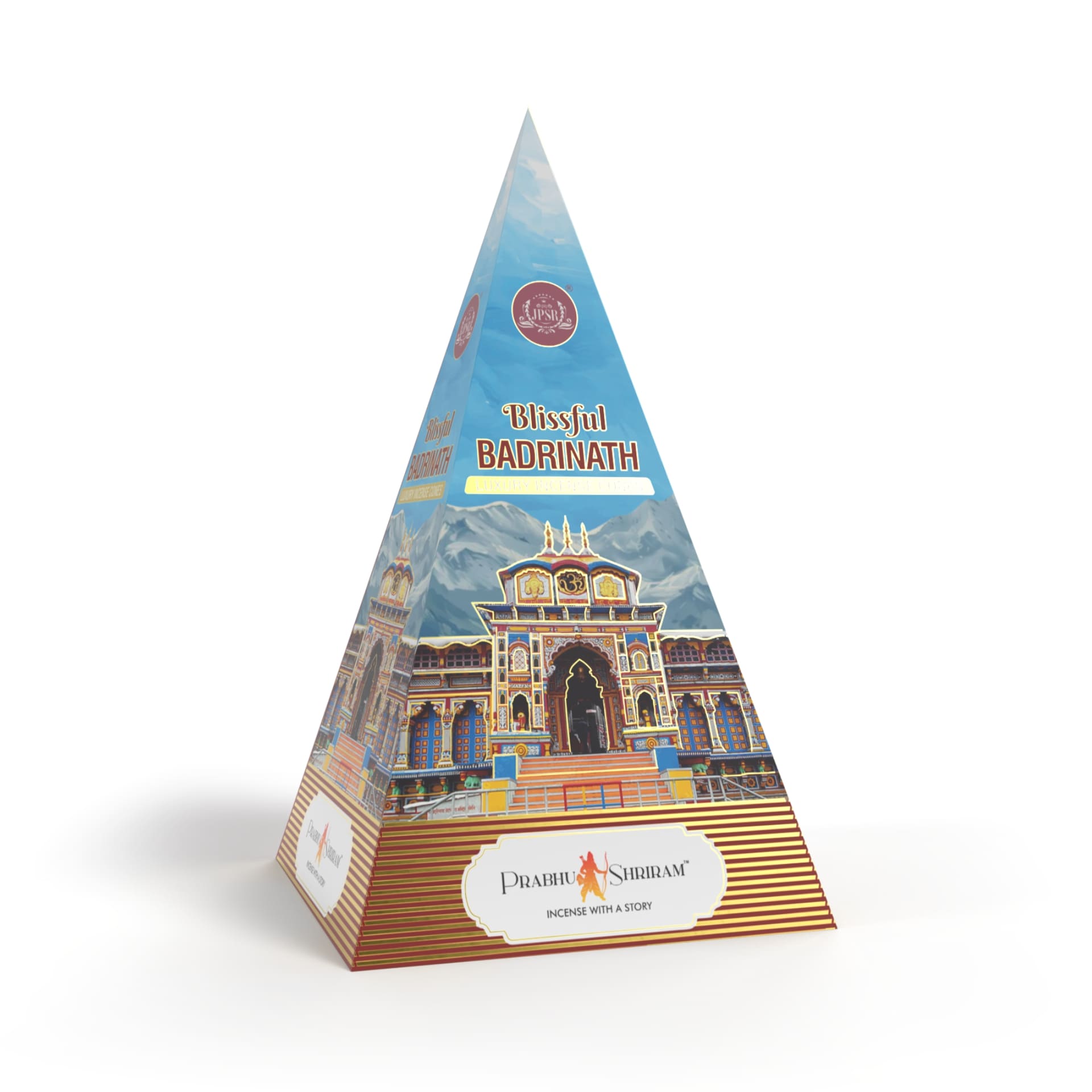 JPSR Prabhu Shriram Badrinath Pyramid Luxury Incense Cones