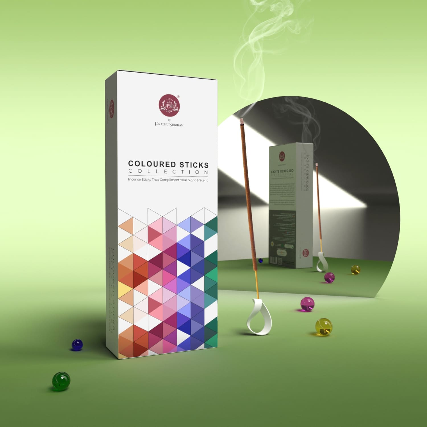 JPSR Coloured Collection Premium Incense Sticks