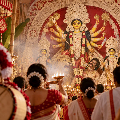 Durga Puja in West Bengal