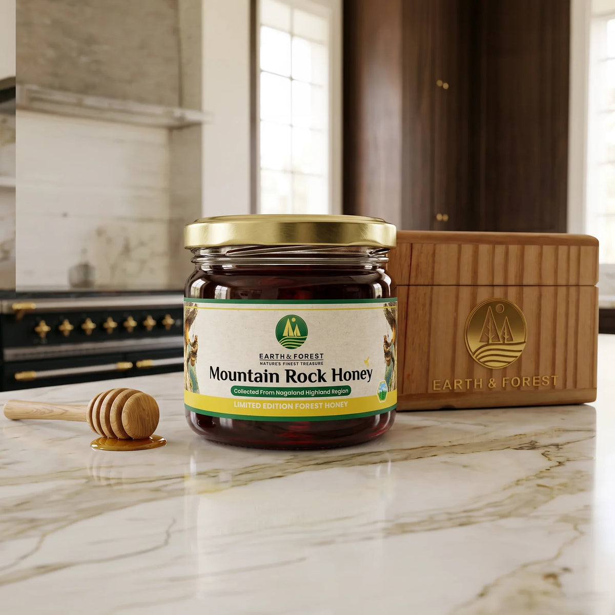 Earth & Forest | Mountain Rock Honey