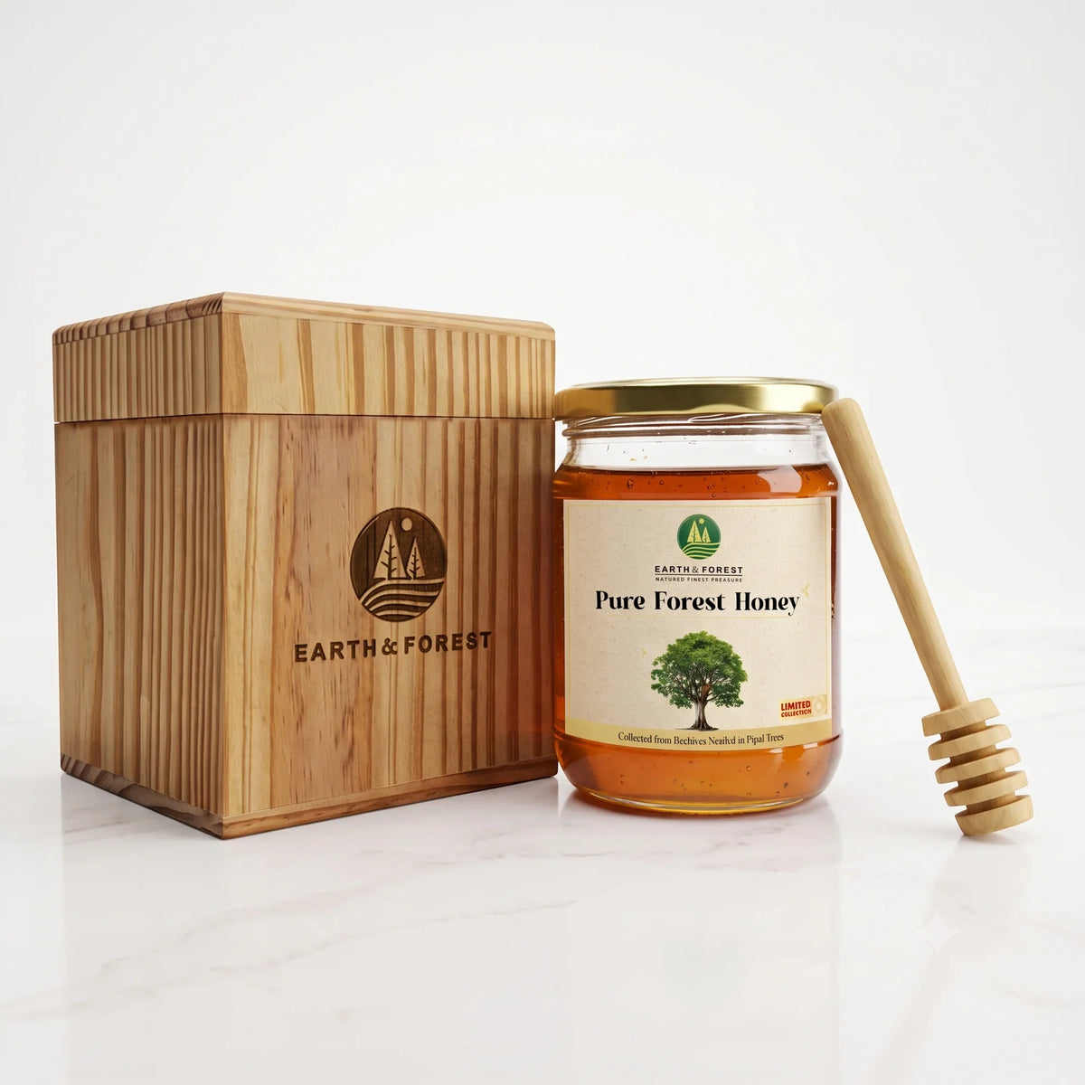 Earth & Forest | Pure Forest Honey | Pipal Forests