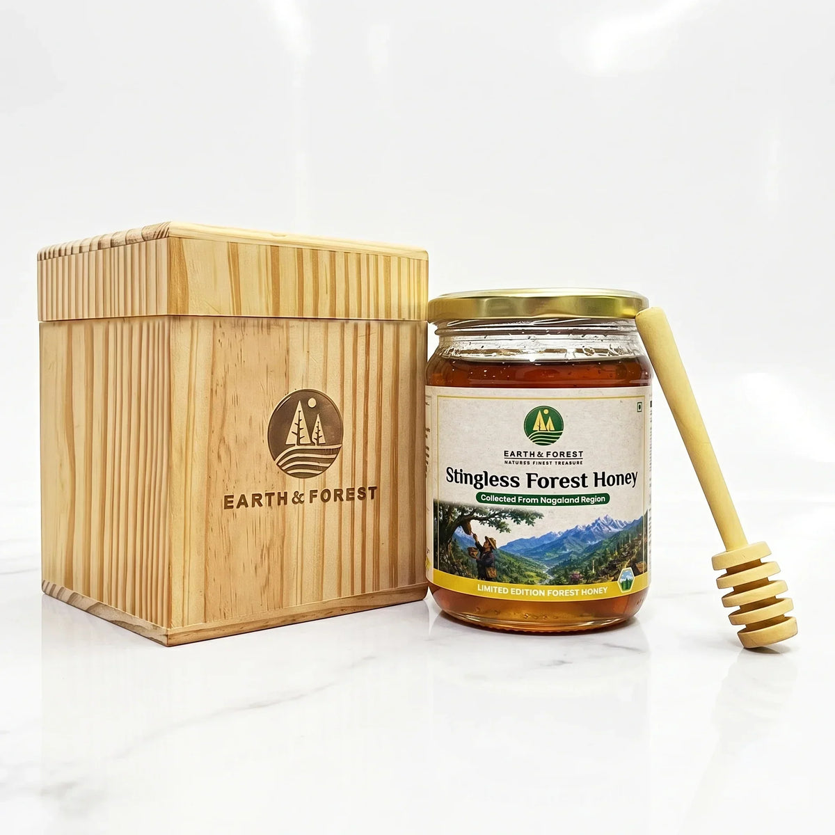 Earth & Forest | Stingless Forest Honey | Pessao Village, Nagaland
