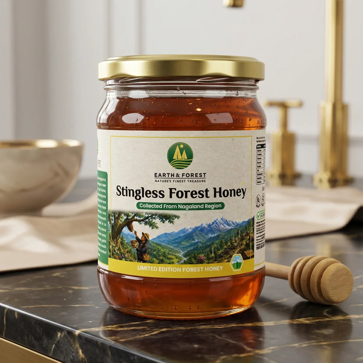 Earth & Forest | Stingless Forest Honey | Pessao Village, Nagaland