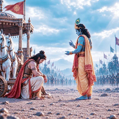 Krishna at Kurukshetra