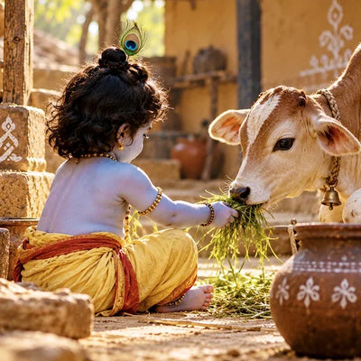 Childhood in Gokul