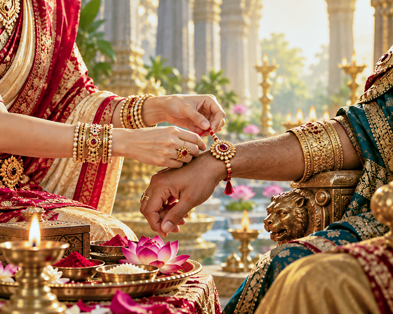 Lakshmi and King Bali