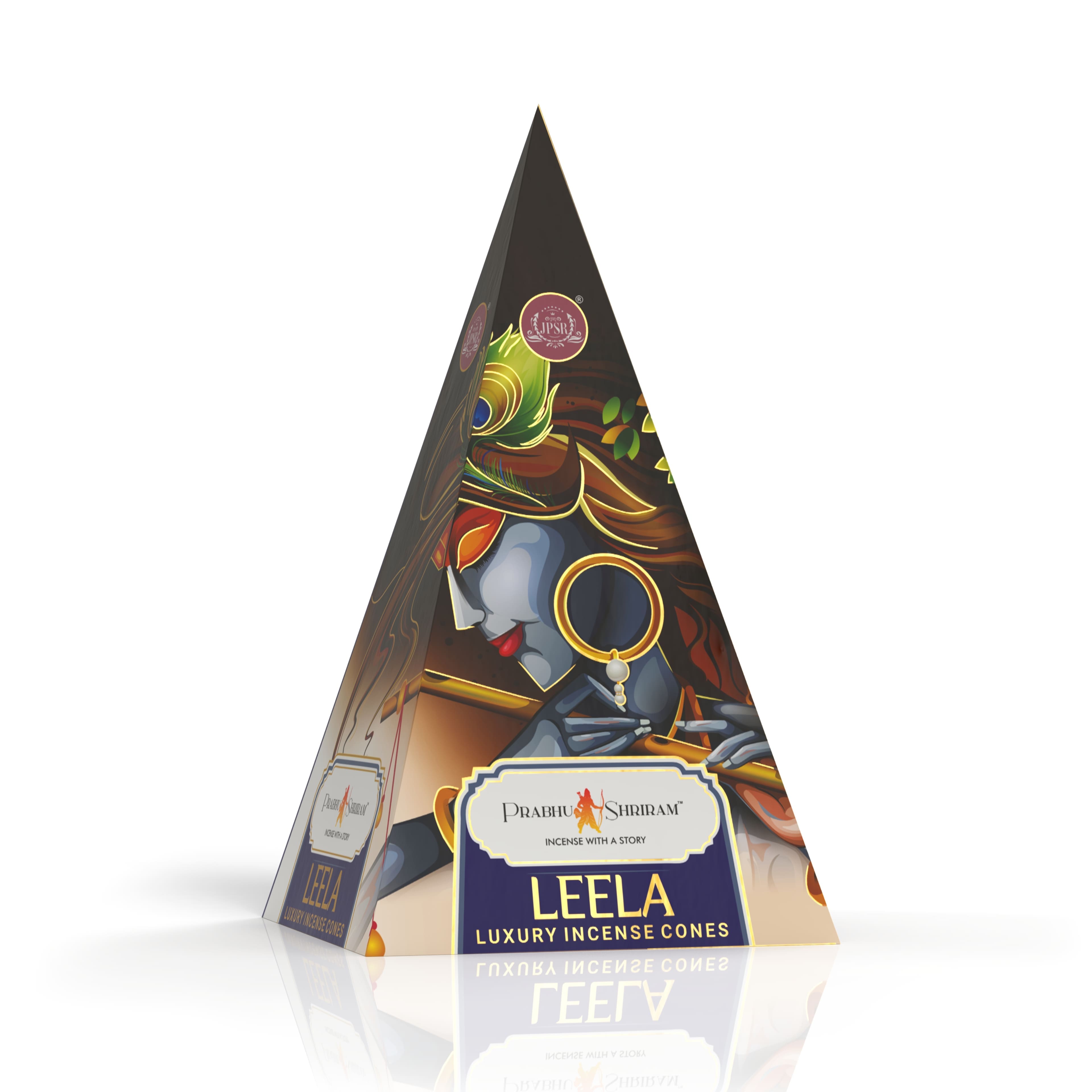JPSR Prabhu Shriram Life & God Leela Pyramid Luxury Incense Cones