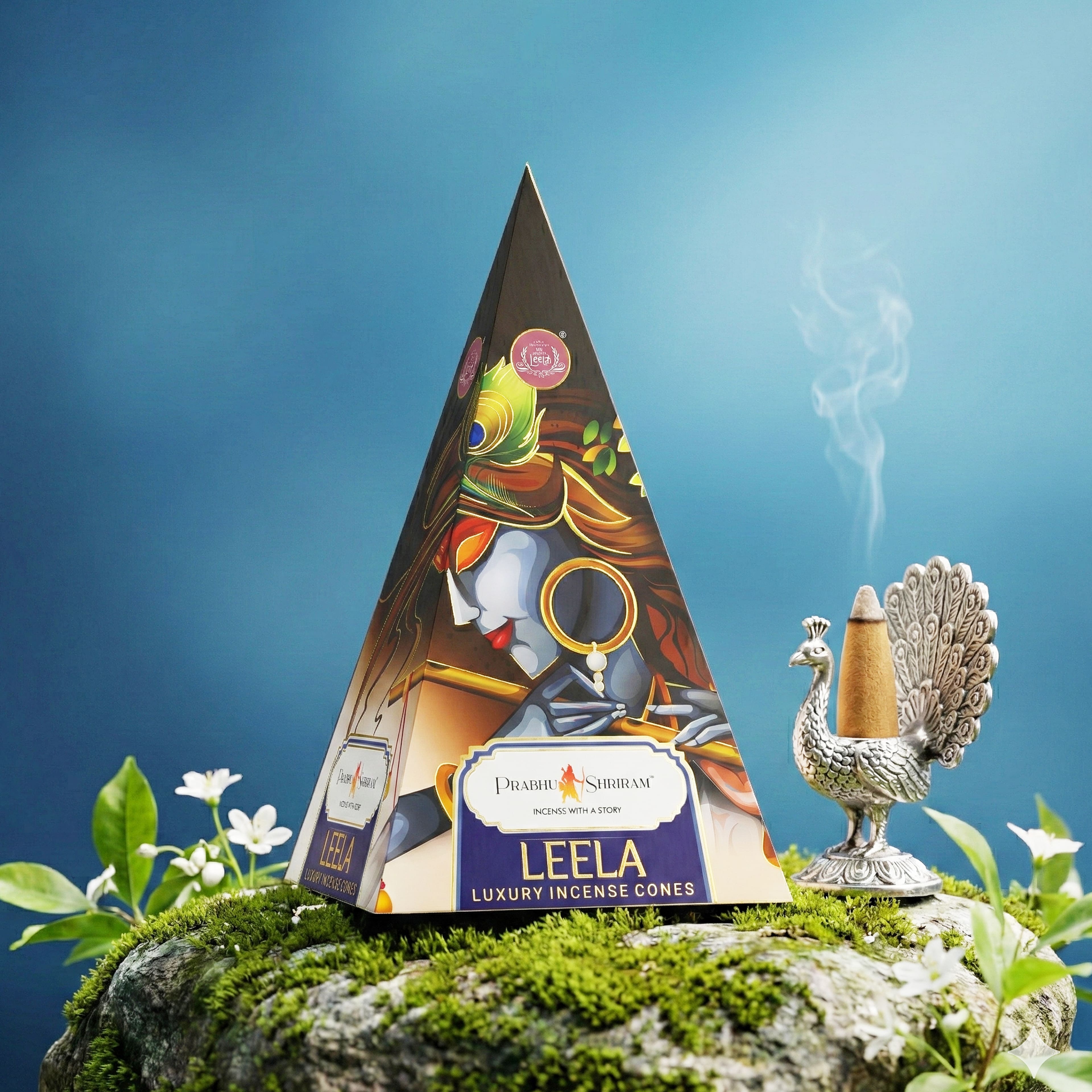 JPSR Prabhu Shriram Life & God Leela Pyramid Luxury Incense Cones