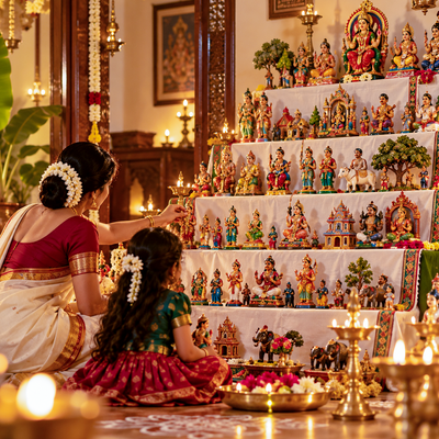 Navratri in South India
