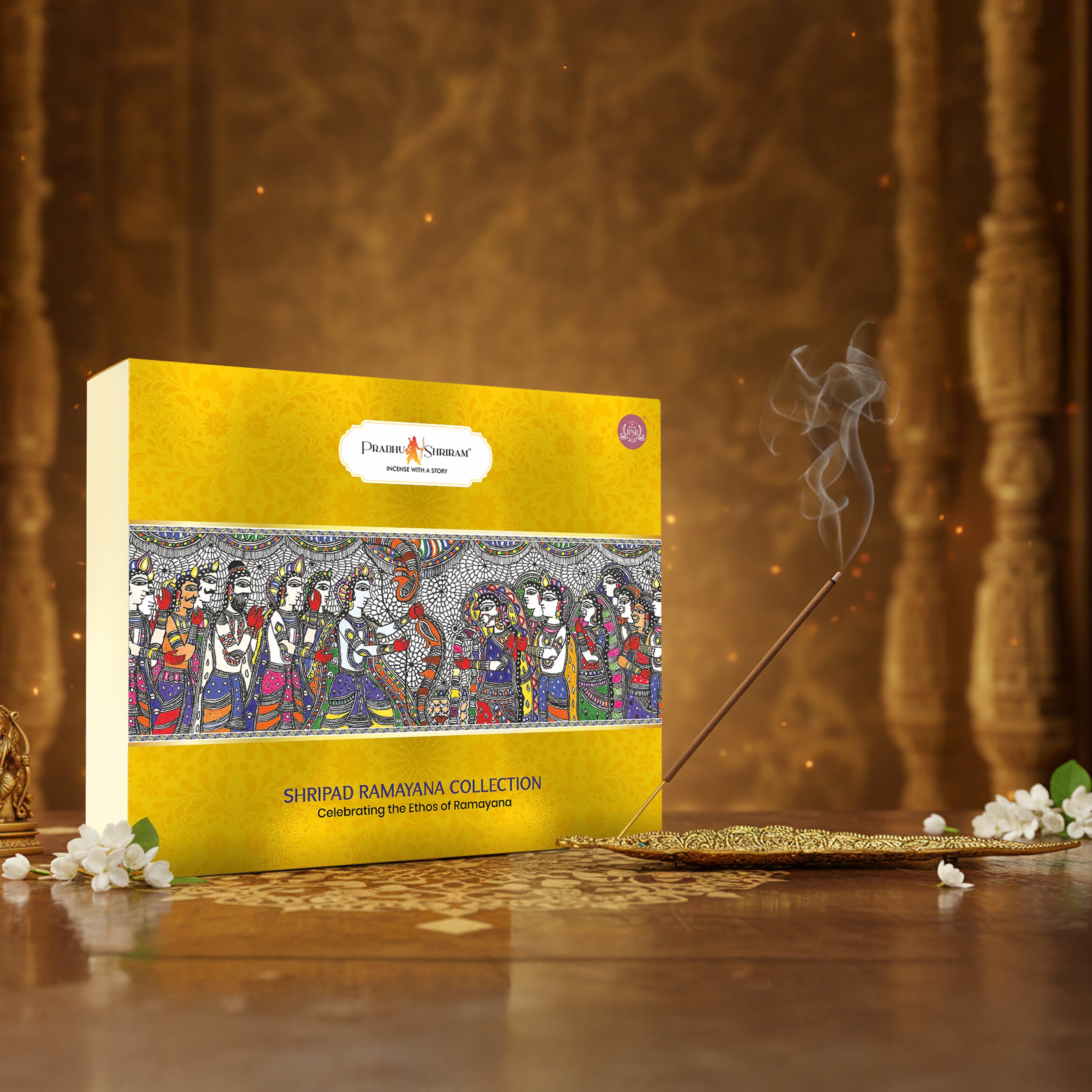 Shripad Ramayana Incense Stick Gift Box – Pack of 10
