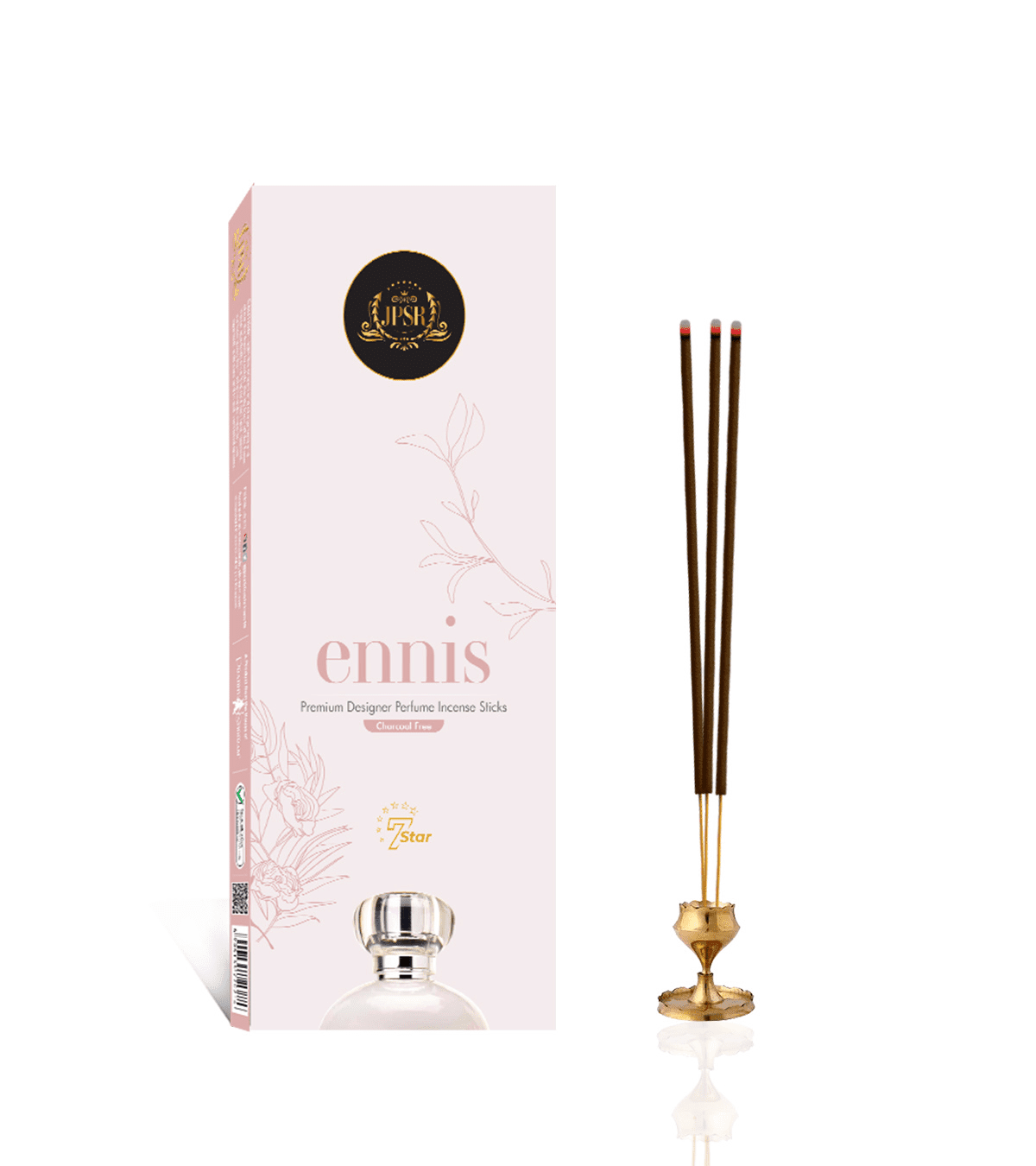 JPSR Prabhu Shriram Ennis International Perfume Incense Sticks| Buy1 - Get -2(Red & Bloom)
